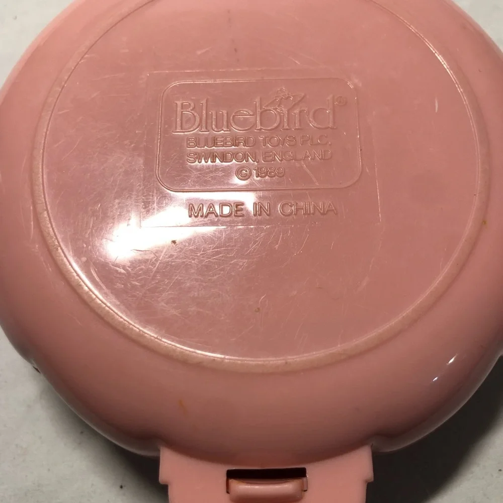 Polly Pocket Nancy's Wedding Day Pink Shell Compact Bluebird Toys Vintage 1989 - Picture 2 of 10
